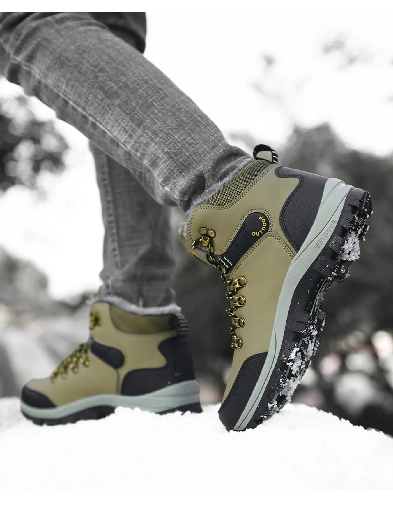 Winter waterproof shoes for men | Alban -7