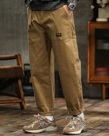 Cargo classic trousers for men | Straight cut -7