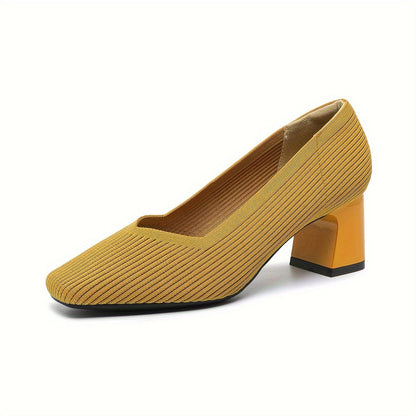 Elegant heeled stable pumps for women | Ameline -19