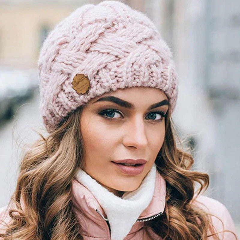 Knitted comfortable beanie for women | She -6