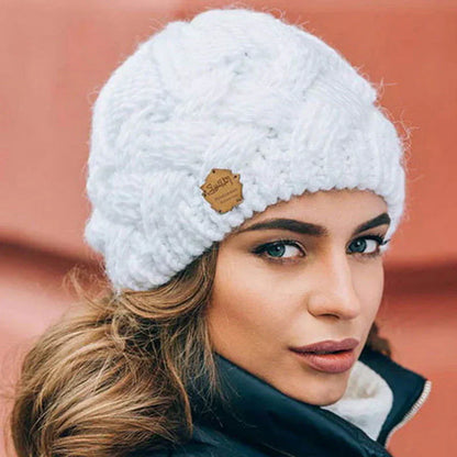Knitted comfortable beanie for women | She -8