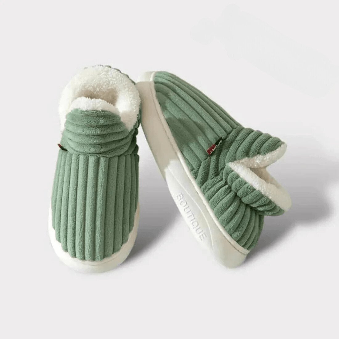 Winter plush slippers for women | Olivier -7
