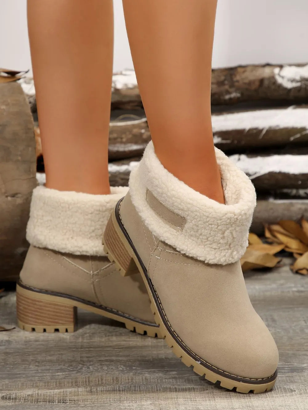 Winter heel mi-top boots for women | Emmanuella -26