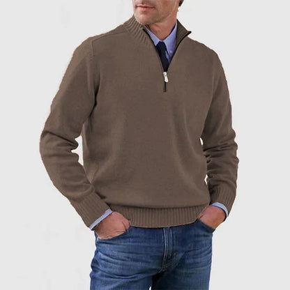 Zip elegant sweater for men | Howard -2