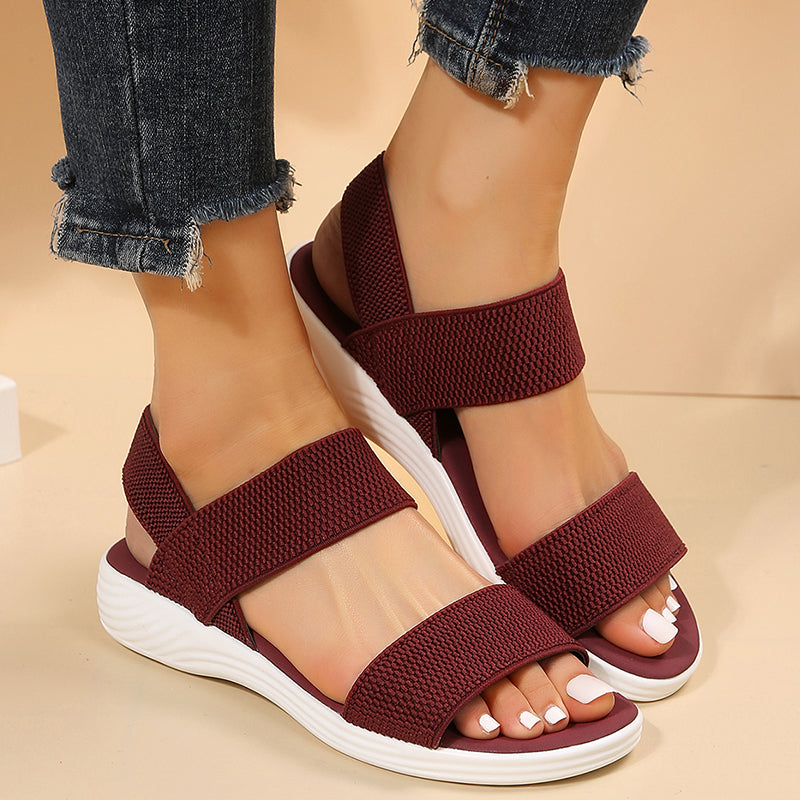 Wedge flexible sandals for women | Audette -1