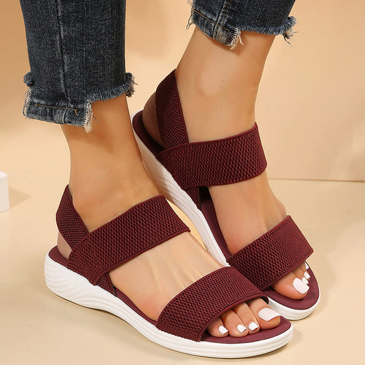 Wedge flexible sandals for women | Audette -1