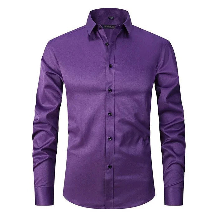Button-up stretchy quality premium shirt for men | Liam -10