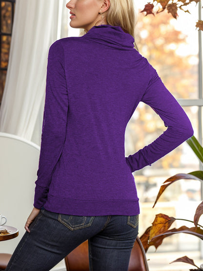 Buttoned chic top for women | Agathe -6