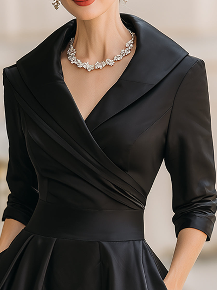 Elegant festive holiday dress for women | Colette Lina -2