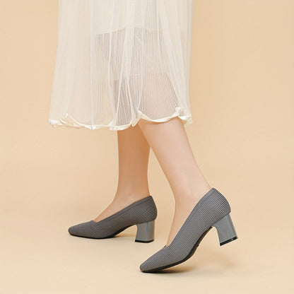 Elegant heeled stable pumps for women | Ameline -13