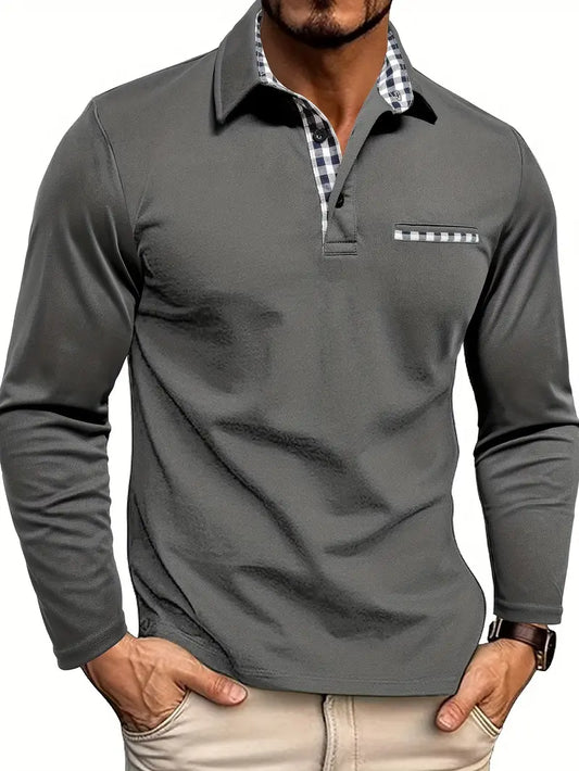 Elegant modern polo for men | Fitted cut -1