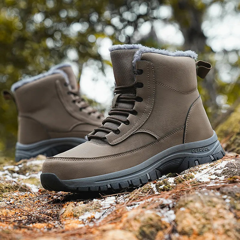 Snow winter work warm waterproof boots for men | Alexandre -5