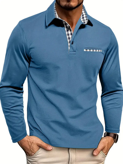 Elegant collar suit polo for men | Neo -4