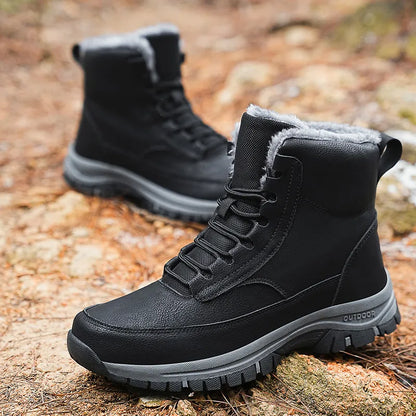Snow winter work warm waterproof boots for men | Alexandre -2