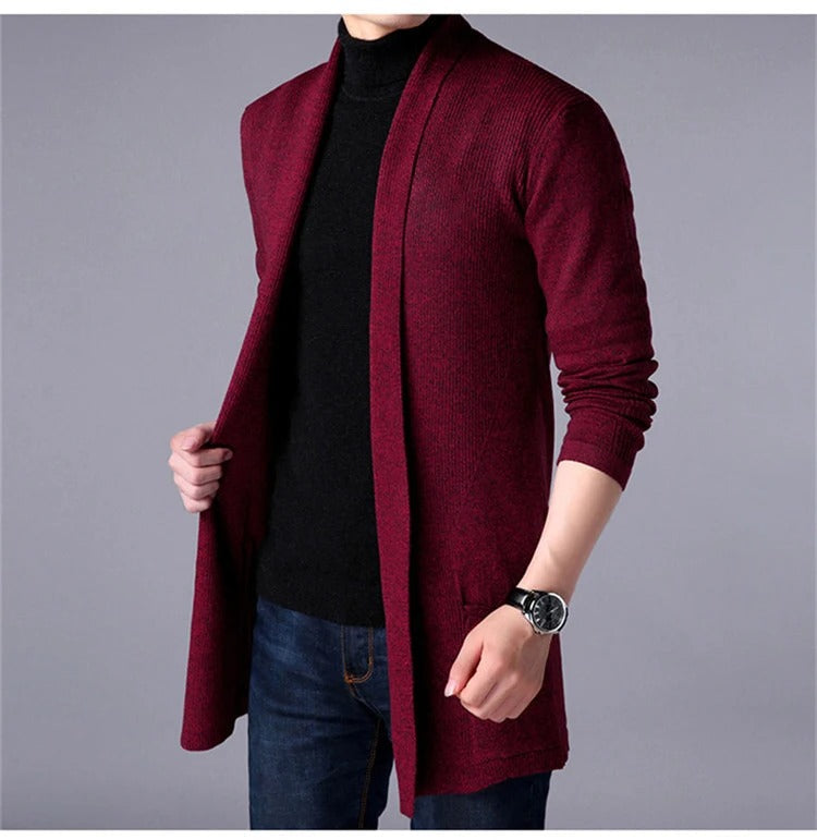 High collar cardigan for men | Frederic -3