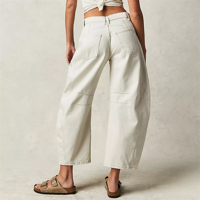 Comfort wide-leg jeans for women | Giselle -3
