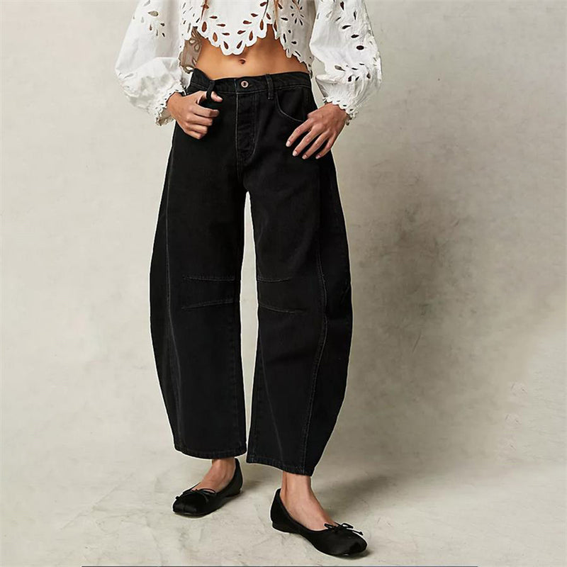 Comfort wide-leg jeans for women | Giselle -19