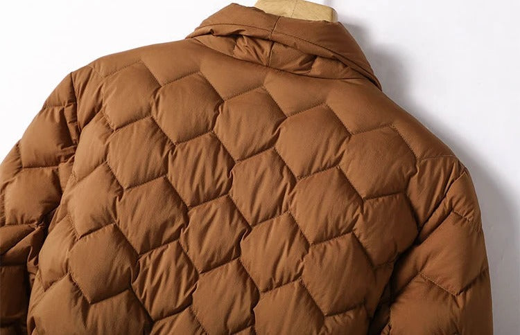 Elegant belt parka for women | Sofia -9