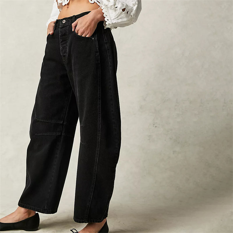Comfort wide-leg jeans for women | Giselle -20