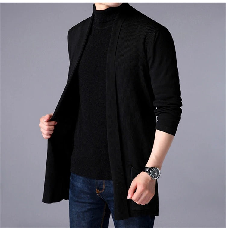 High collar cardigan for men | Frederic -7