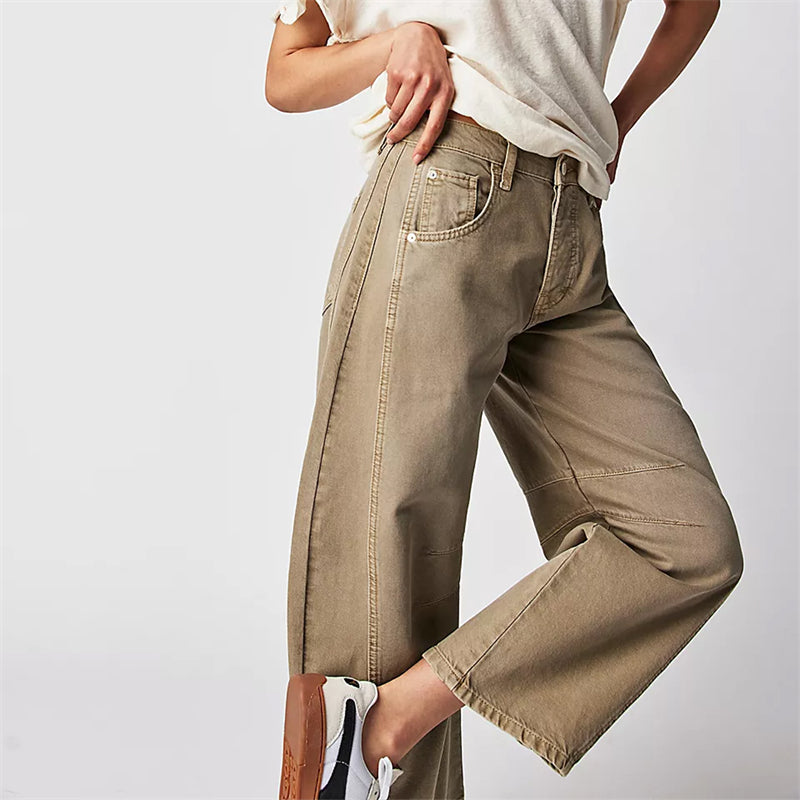 Comfort wide-leg jeans for women | Giselle -13