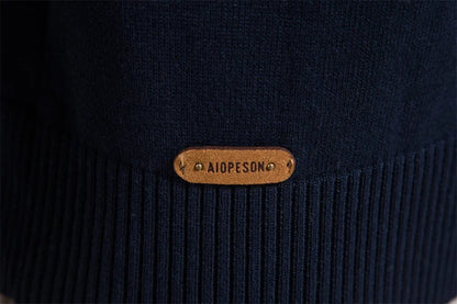 Soft demi-zip sweater for men | Louis -10