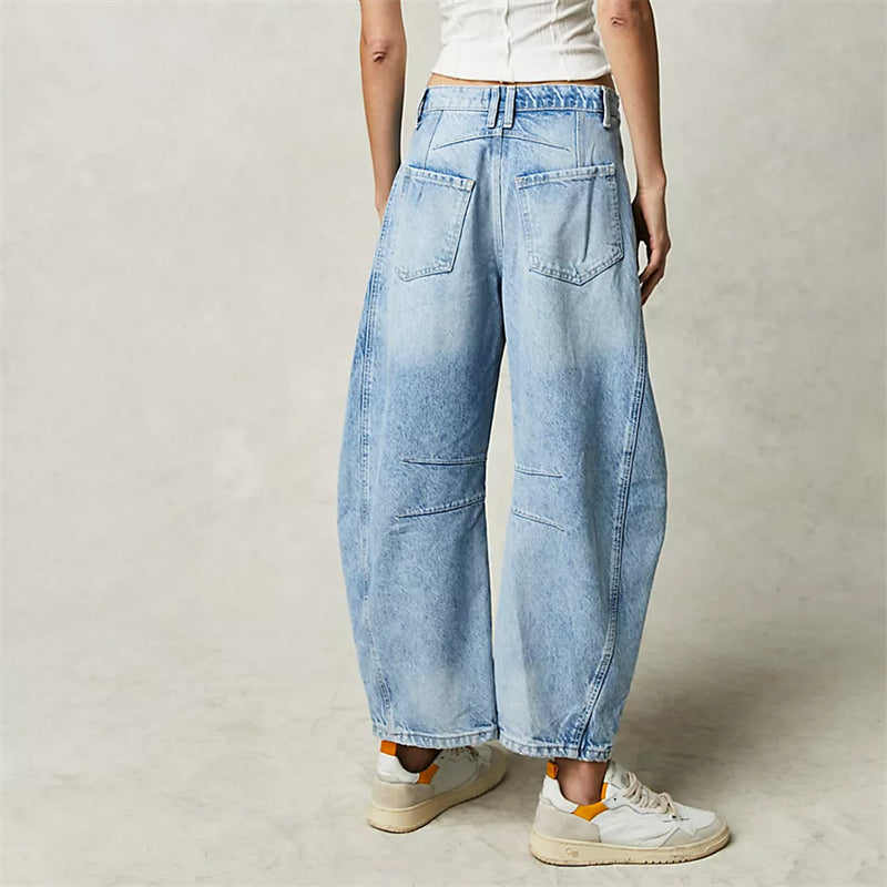 Comfort wide-leg jeans for women | Giselle -10