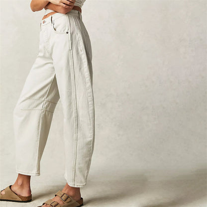 Comfort wide-leg jeans for women | Giselle -4