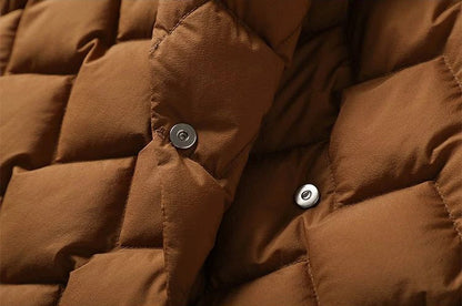 Elegant belt parka for women | Sofia -14