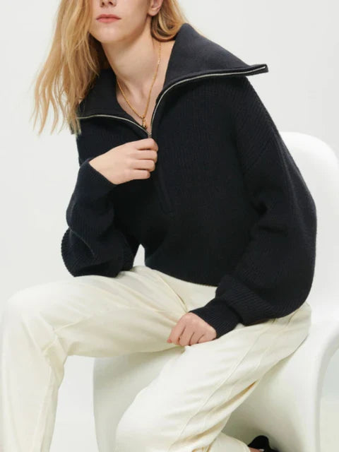 Elegant timeless sweater for women | Lisa -4