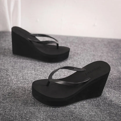 Comfortable platform slides for women | Ariane -6