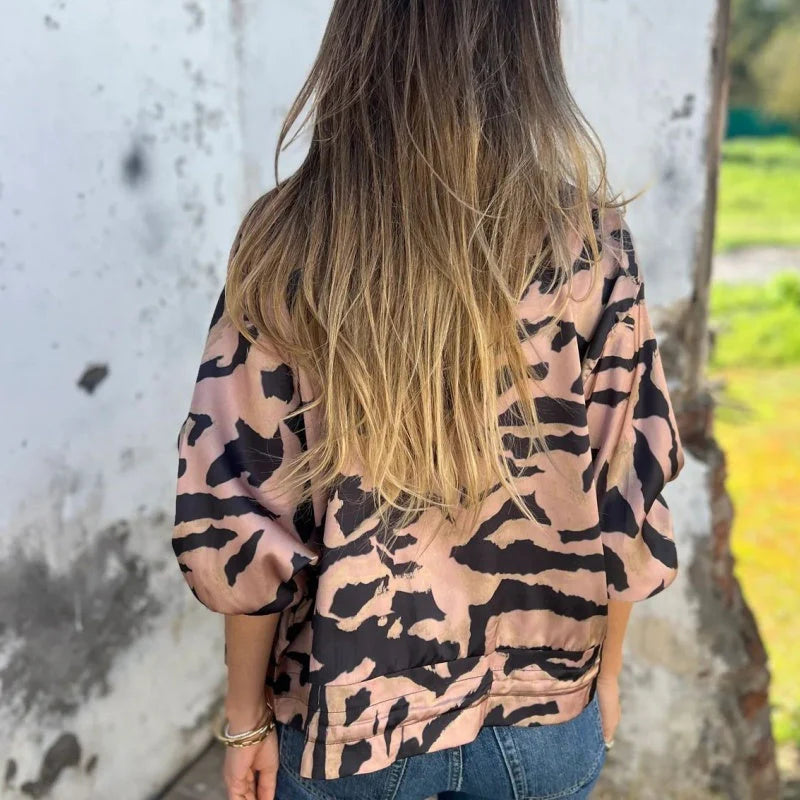 Jacket urban lightweight stylish bomber for women -7