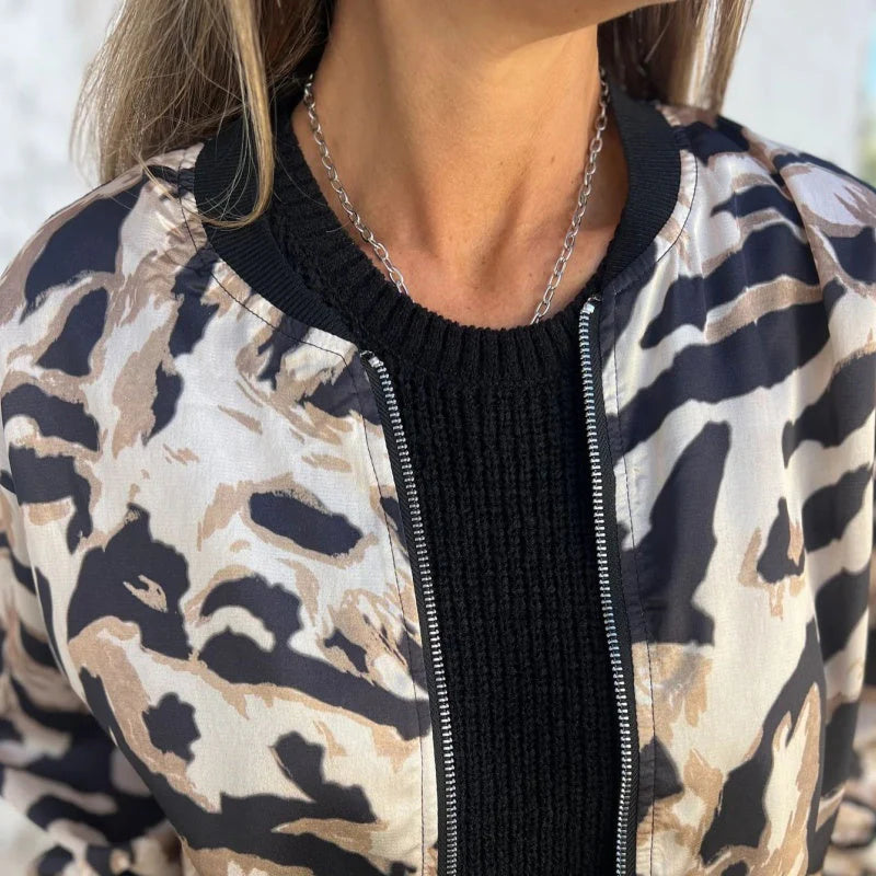 Jacket urban lightweight stylish bomber for women -6