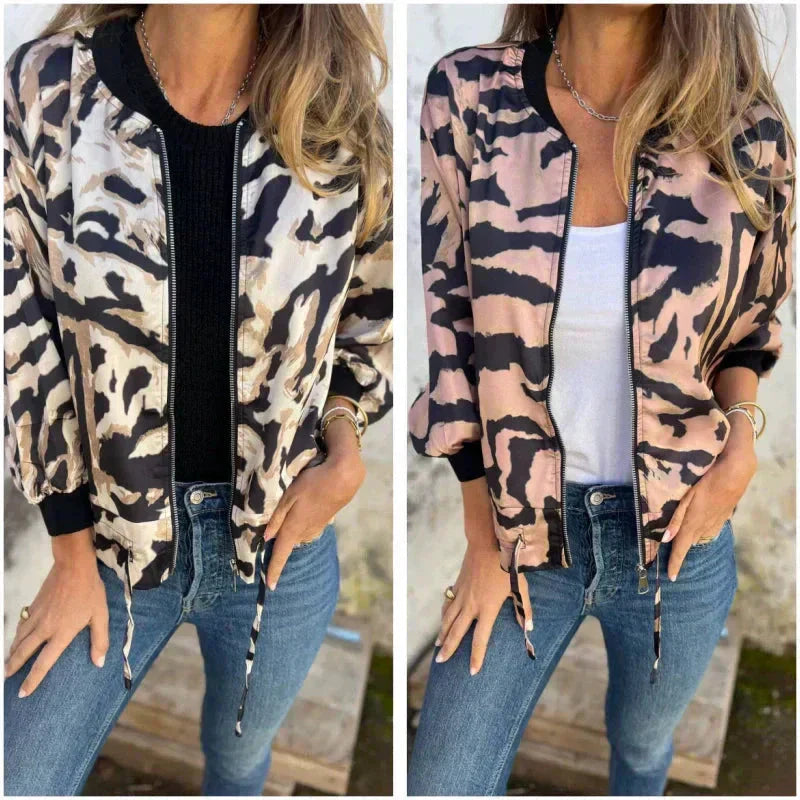 Jacket urban lightweight stylish bomber for women -1