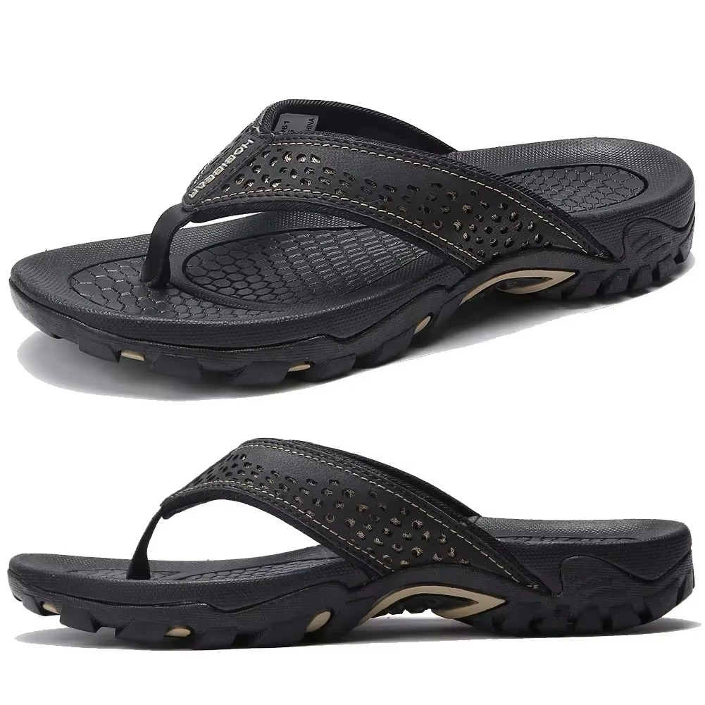 Supportive athletic flip flops arch cardigan for men | WaveStride -8