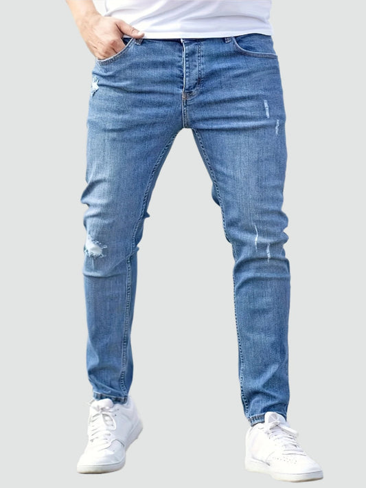 Slim ripped trousers for men | Caden -1