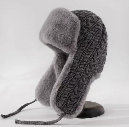 Lei feng cotton hat for women | Quinlyn -2