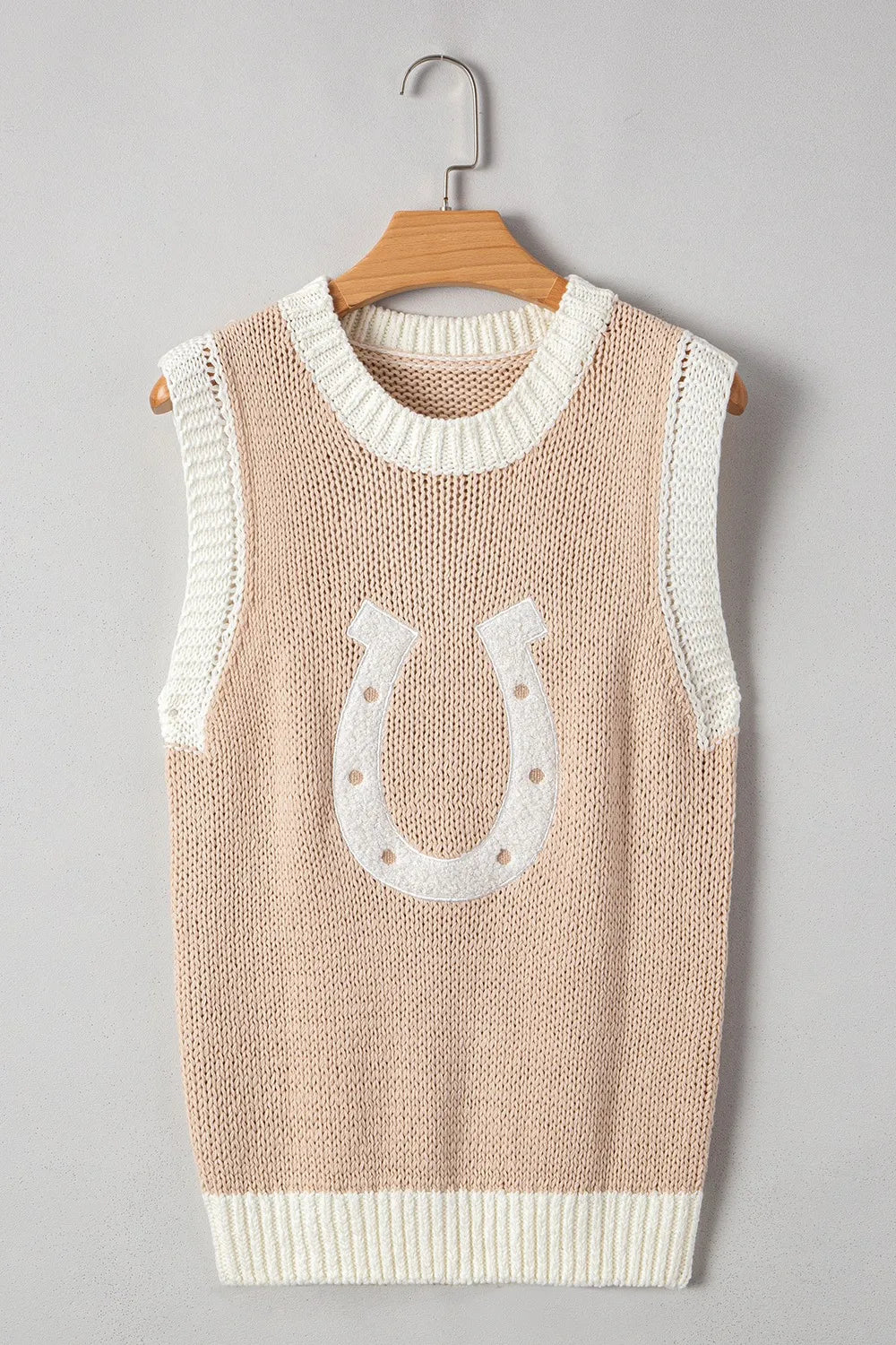 Knit sleeveless casual style vest for women | Alexia -3