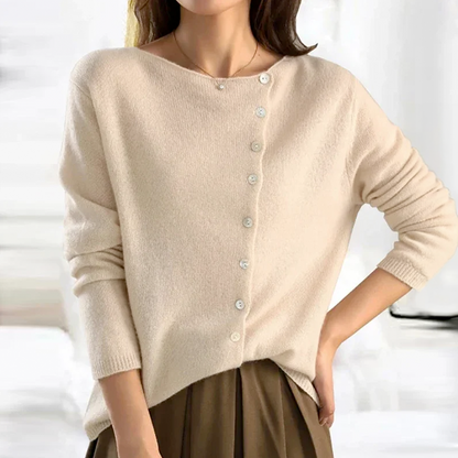 Chic front-opening cardigan for women | Camille -2