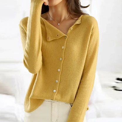 Chic front-opening cardigan for women | Camille -3