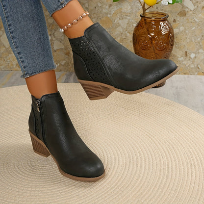 Ankle elegant comfortable boots for women -4