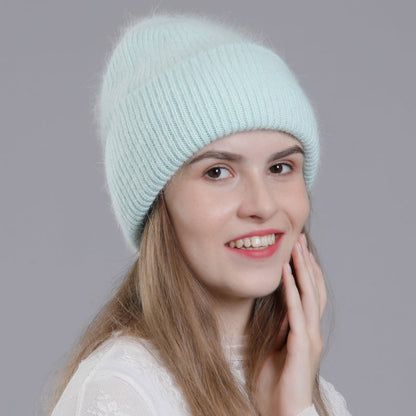 Winter knitted beanie for women | Thalia -8