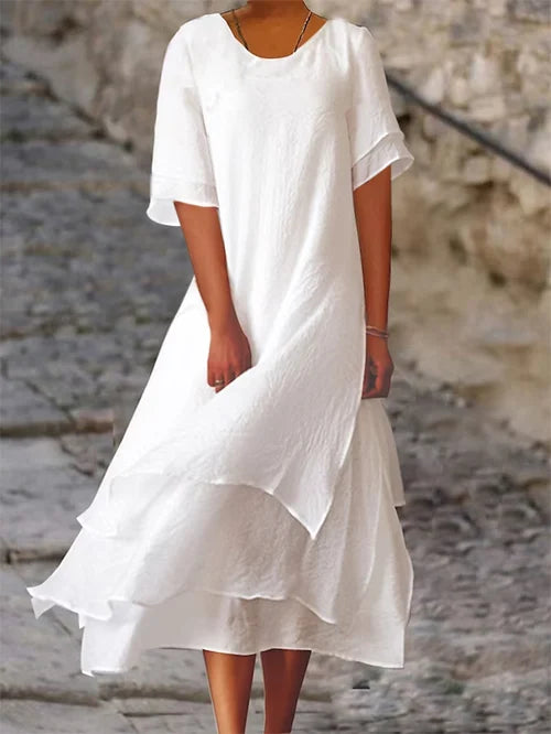 Summer chic elegant dress for women | Jane -1