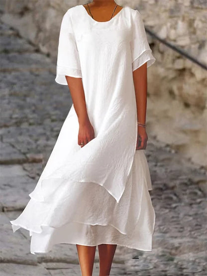 Summer chic elegant dress for women | Jane -1