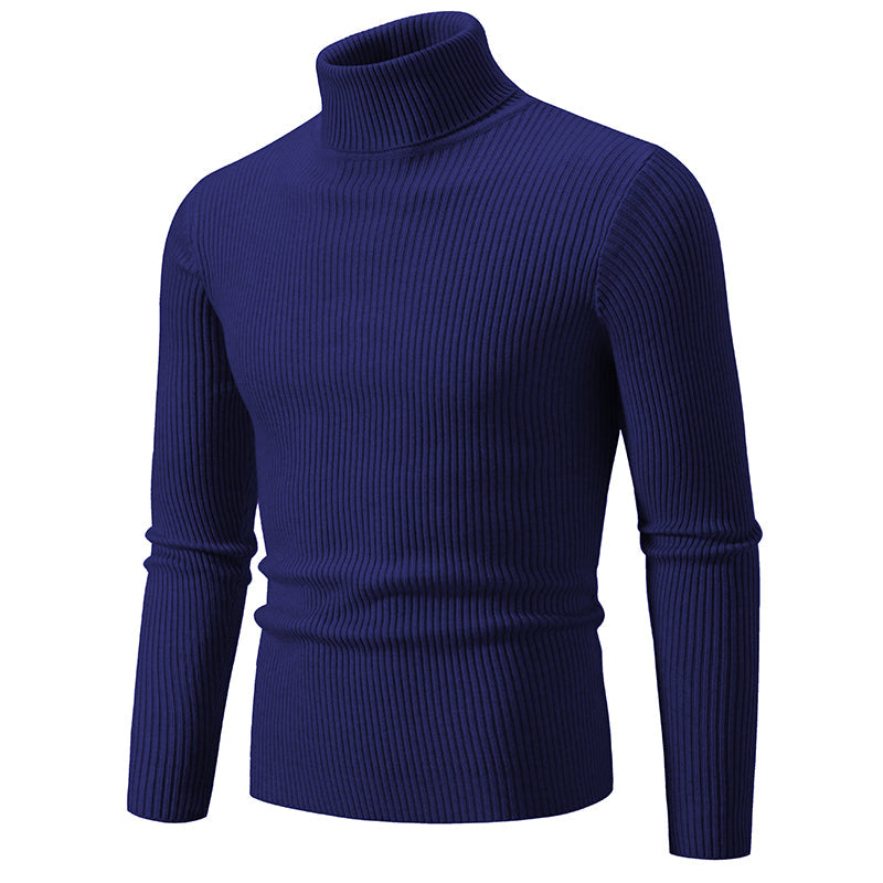 Turtleneck slim sweater for men | Oliver -2