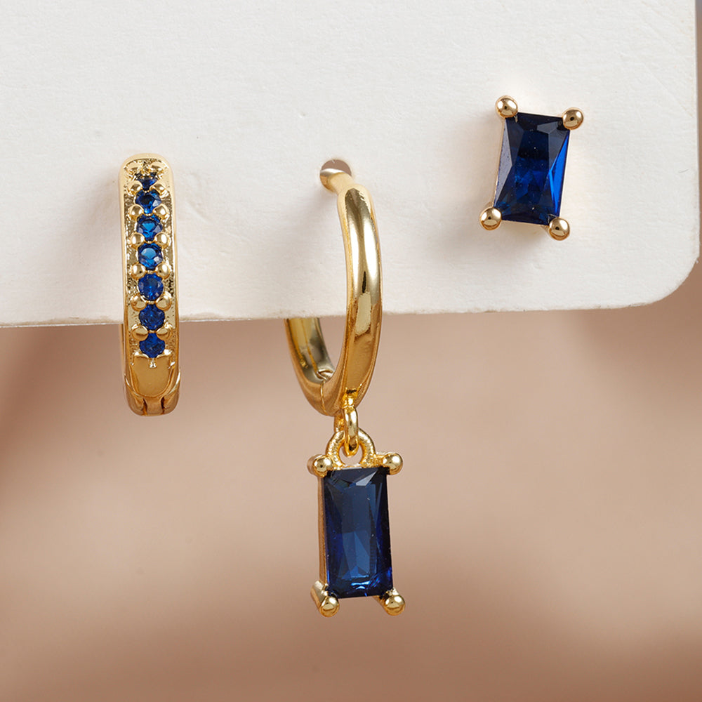 Earrings modern set for women | Eden -6