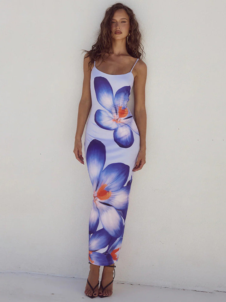 Summer straps spaghetti dress for women | Jolene -2