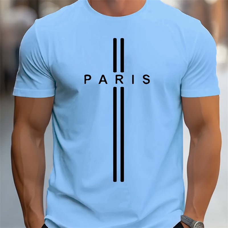 Casual city t-shirt for men | Hugh -3