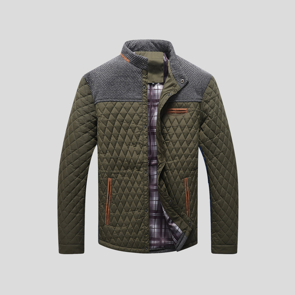 Quilted elegant jacket for men | Marceau -2