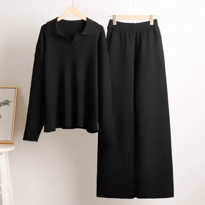 Collar chic polo set for women | Talitha -6